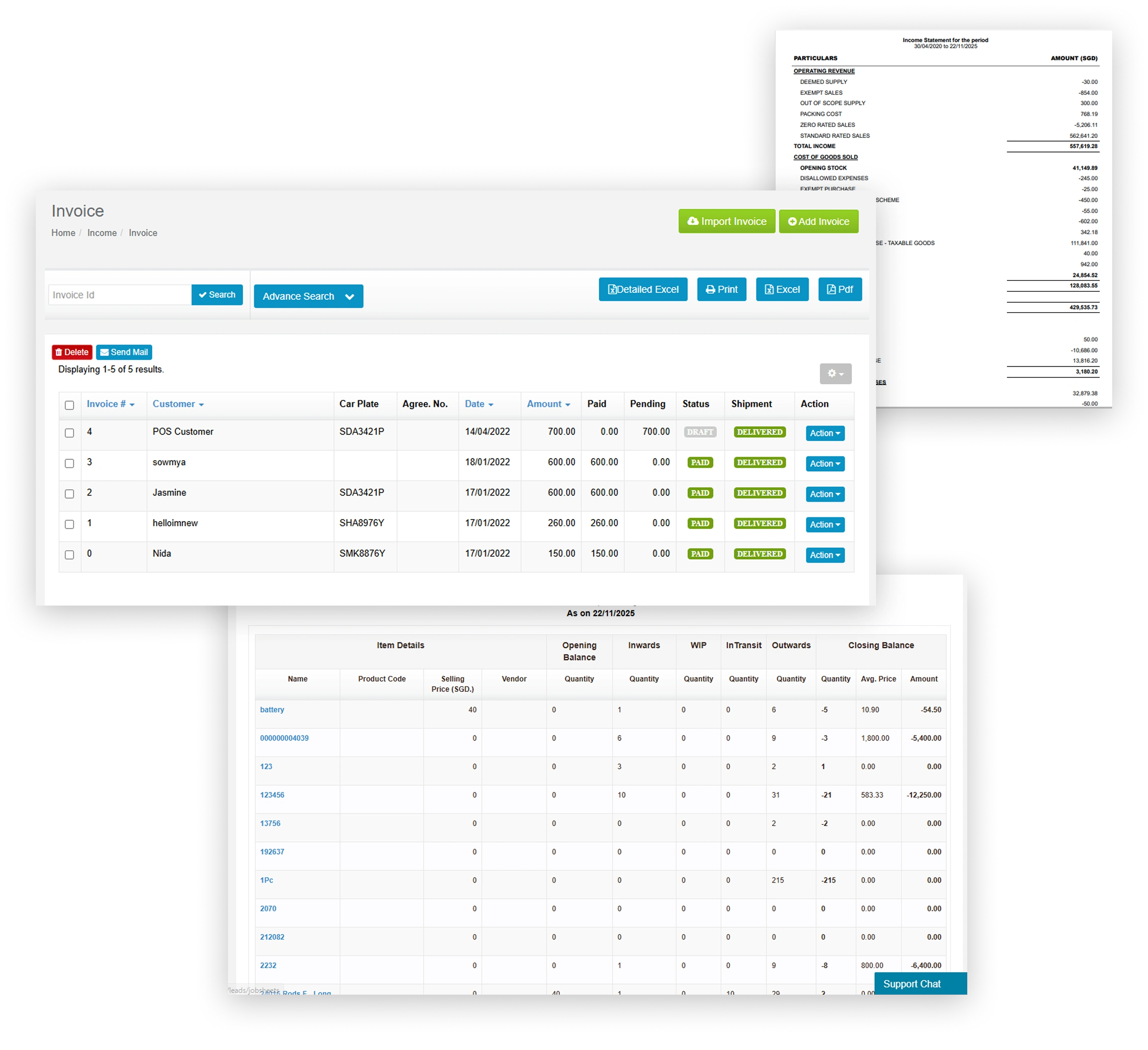 Invoice Dashboard